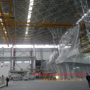上海浦東國際機(jī)場飛機(jī)檢修庫行車安裝保養(yǎng)